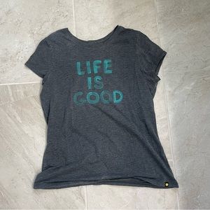 • life is good tee •